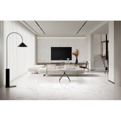 Céramique 24x24 Fini Lustré BIANCHI