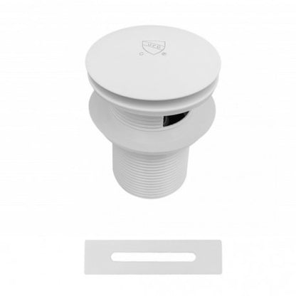 Drain de bain blanc mat GBI