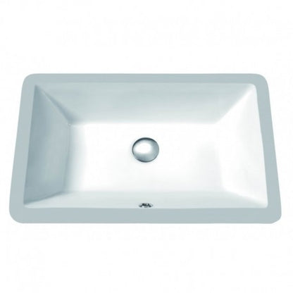 Lavabo sous plan rectangulaire