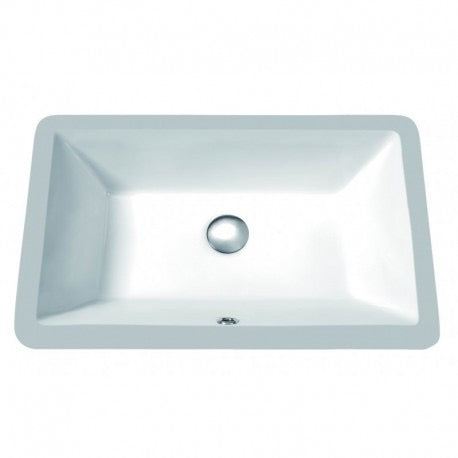 Lavabo sous plan rectangulaire