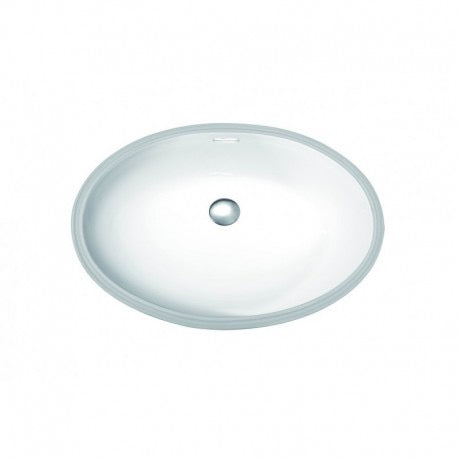 Lavabo sous plan ovale