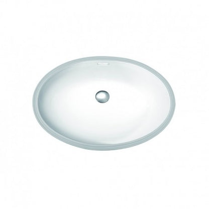 Lavabo sous plan ovale