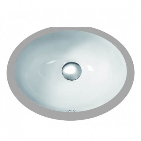Lavabo ovale petit sous plan