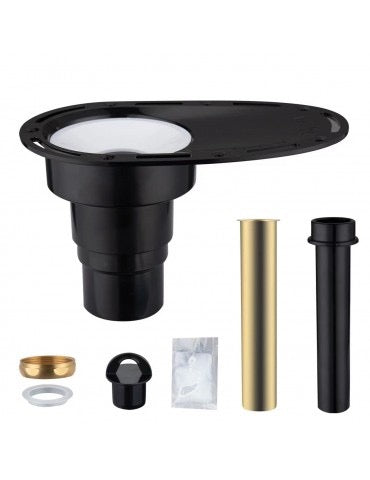 Ensemble d’installation de drain drop-in pour bain autoportant