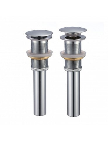 Drain de Lavabo Sans Trop-Plein