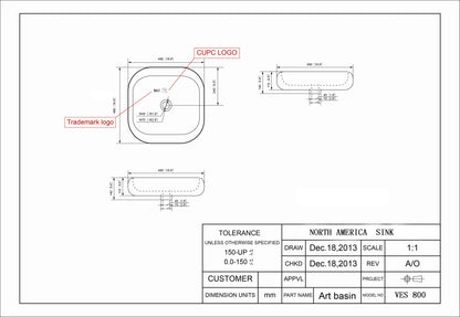 Vasque de vanité CORBIETTO